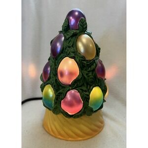 Cheyenne Spring Easter Egg Tree Lamp Electric Iridescent Night Lights Up No Box